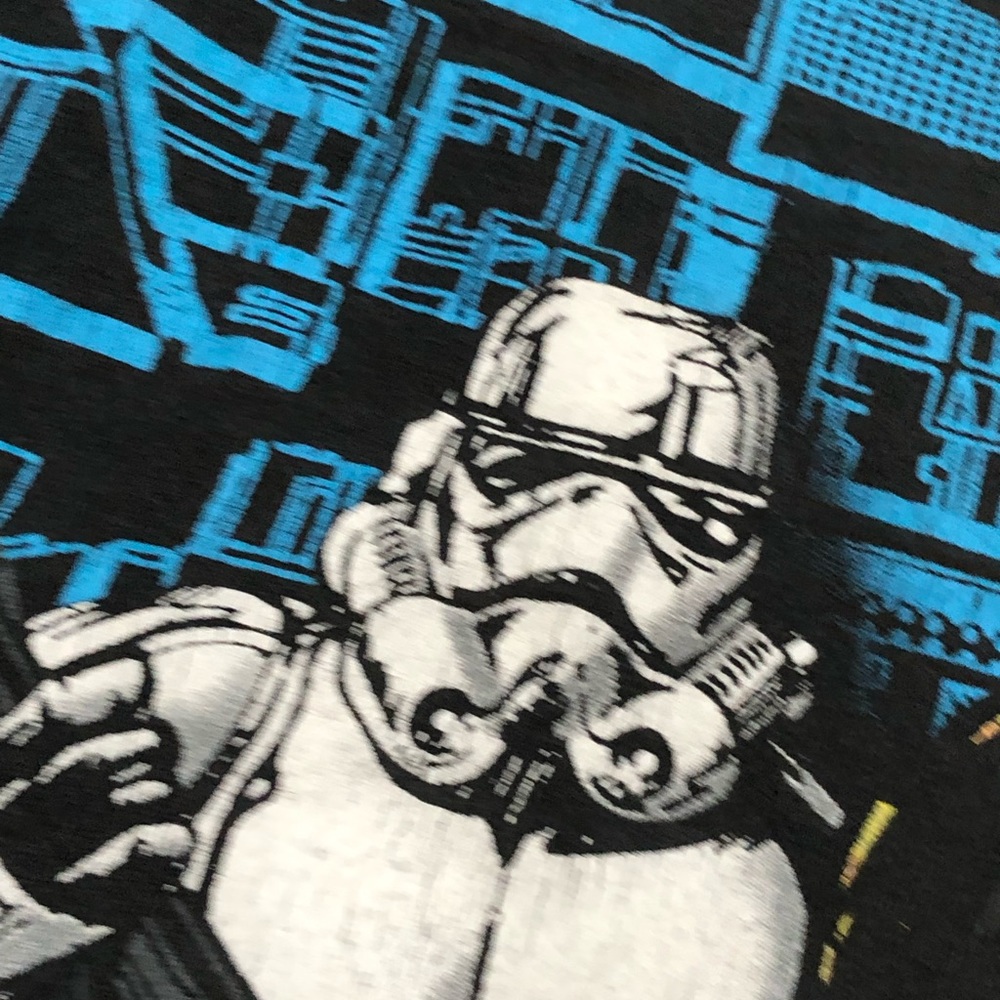 1996 Star Wars Darth Vader & The Empire AOP Tee - Picture 3 of 7